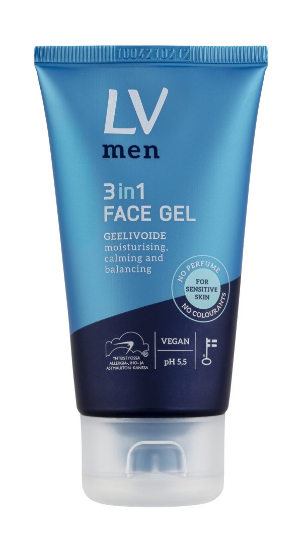 LV Men 75ml Face gel 3-in-1