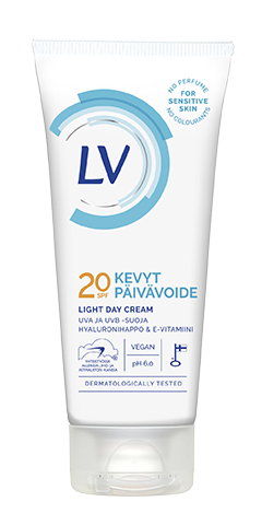 LV Kevyt Päivävoide SPF20